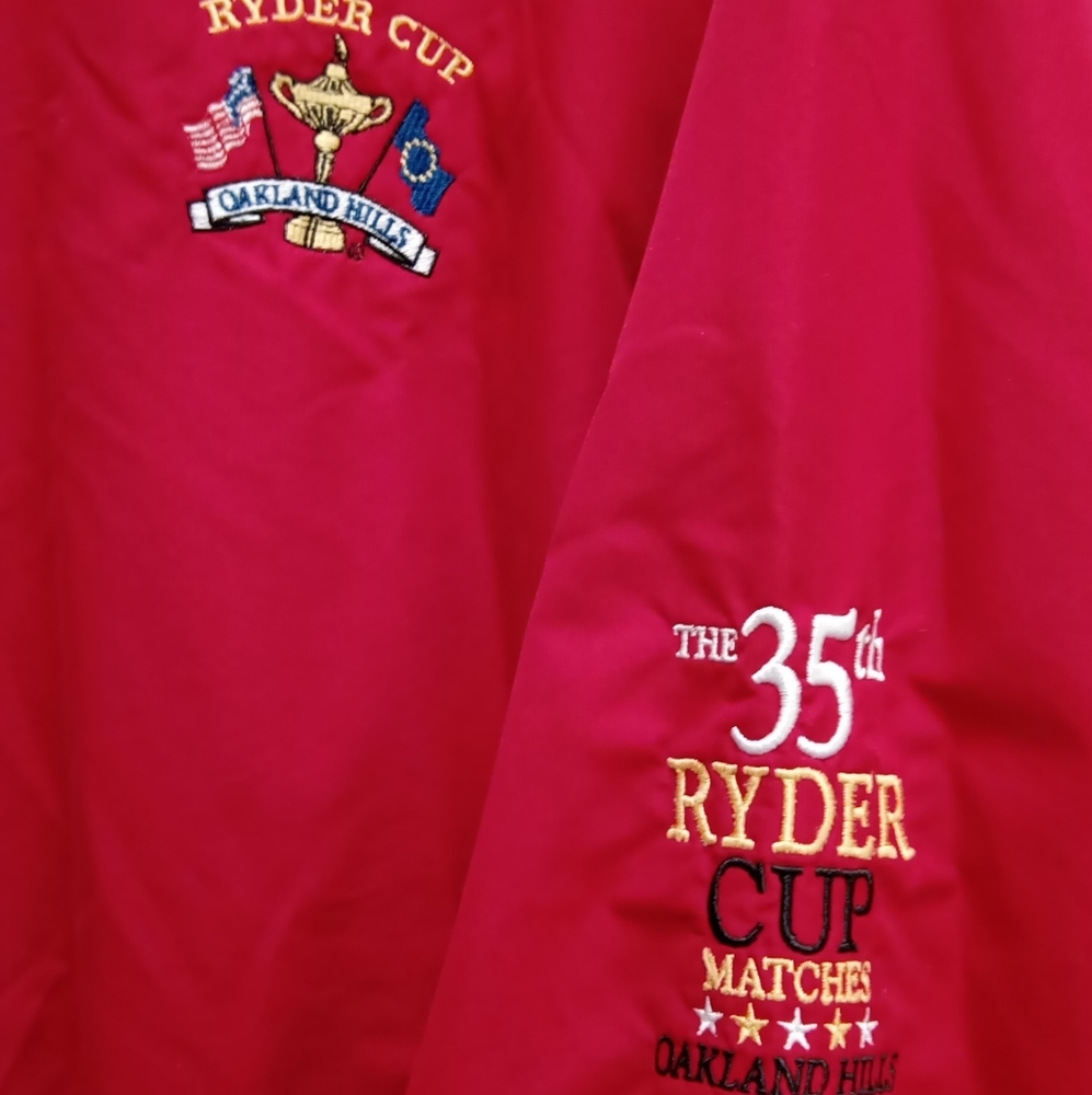 35th Ryder Cup Golf Pullover/Jacket - image 5